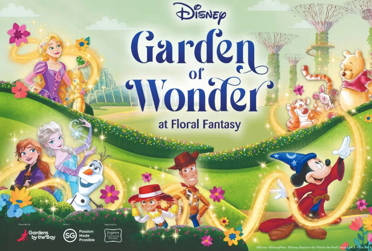 Gardens by the Bay Tickets Floral Fantasy ft. Disney Garden of Wonder